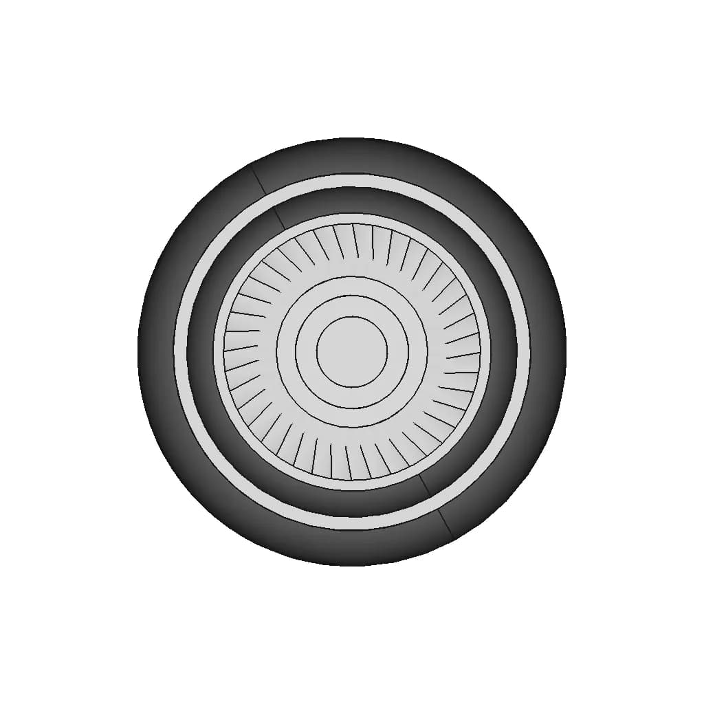 Jet Engine | High-Quality CAD Model_270_0_degree_snapshot