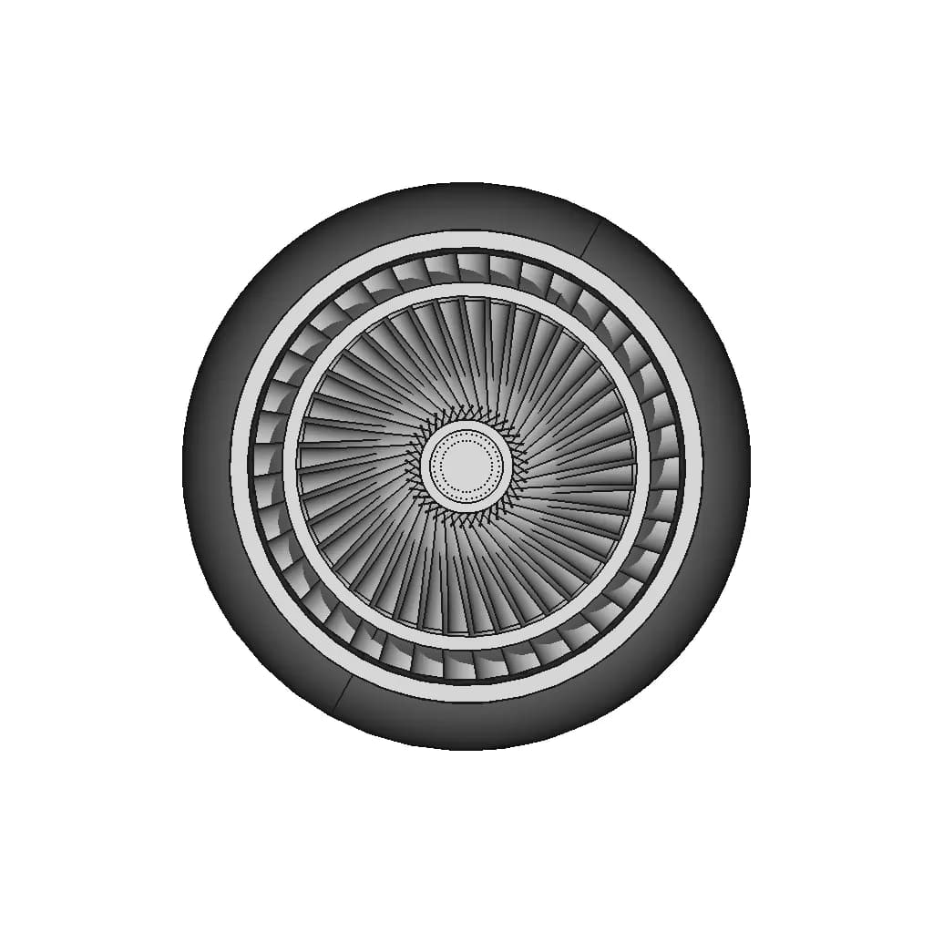 Jet Engine | High-Quality CAD Model_90_0_degree_snapshot