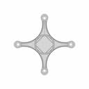 Drone(150*150Mm) | 3D Engineering Design File_270_0_degree_snapshot