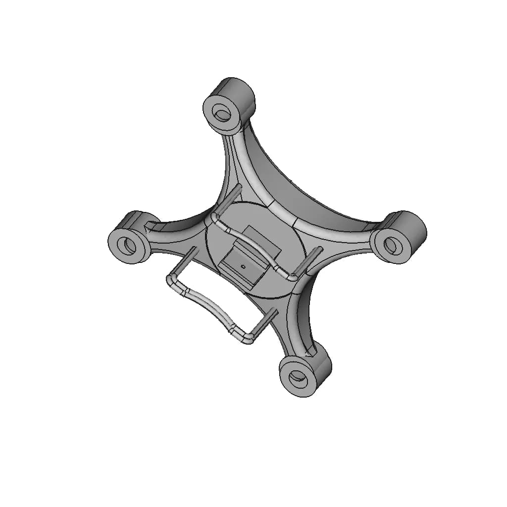 Drone(150*150Mm) | 3D Engineering Design File_60_30_degree_snapshot