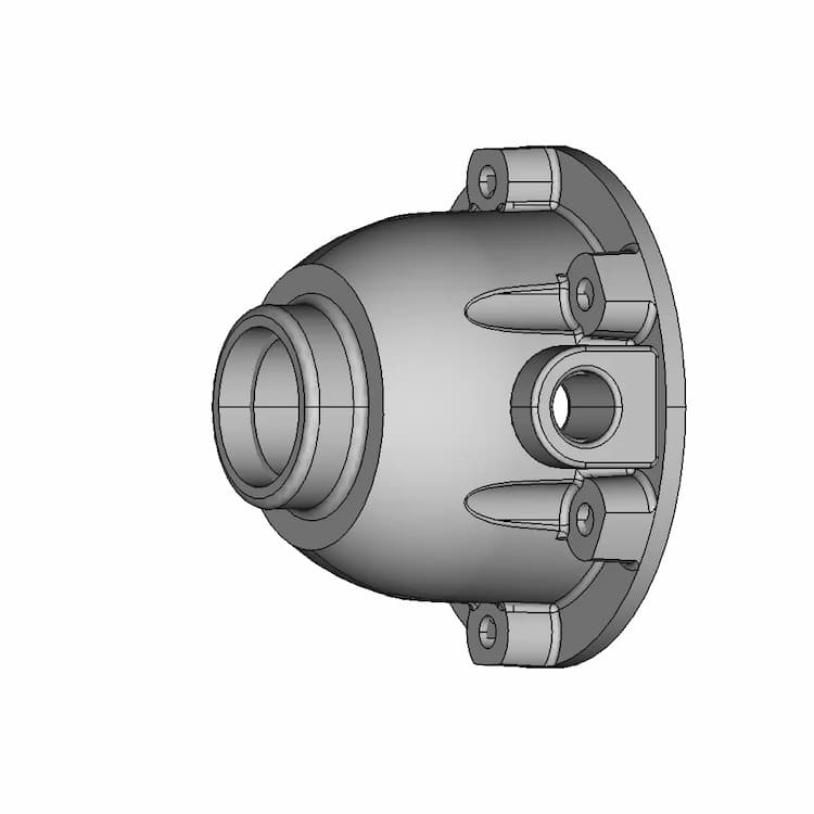 Differential Gearbox | High-Quality CAD Model