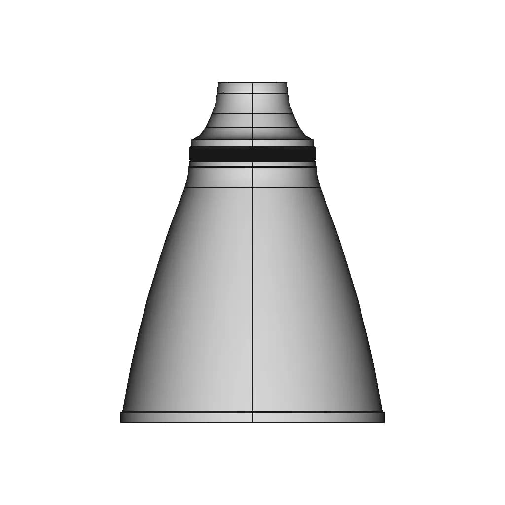 Nasa Jpl Apogee Rocket Nozzle - Standard Mechanical Component_0_270_degree_snapshot