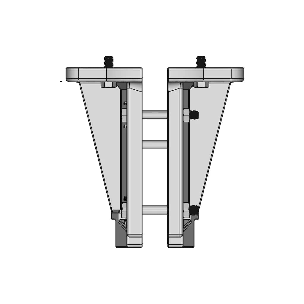 Yaesu Gc-038B Mast Clamp | High-Quality CAD Model_0_270_degree_snapshot