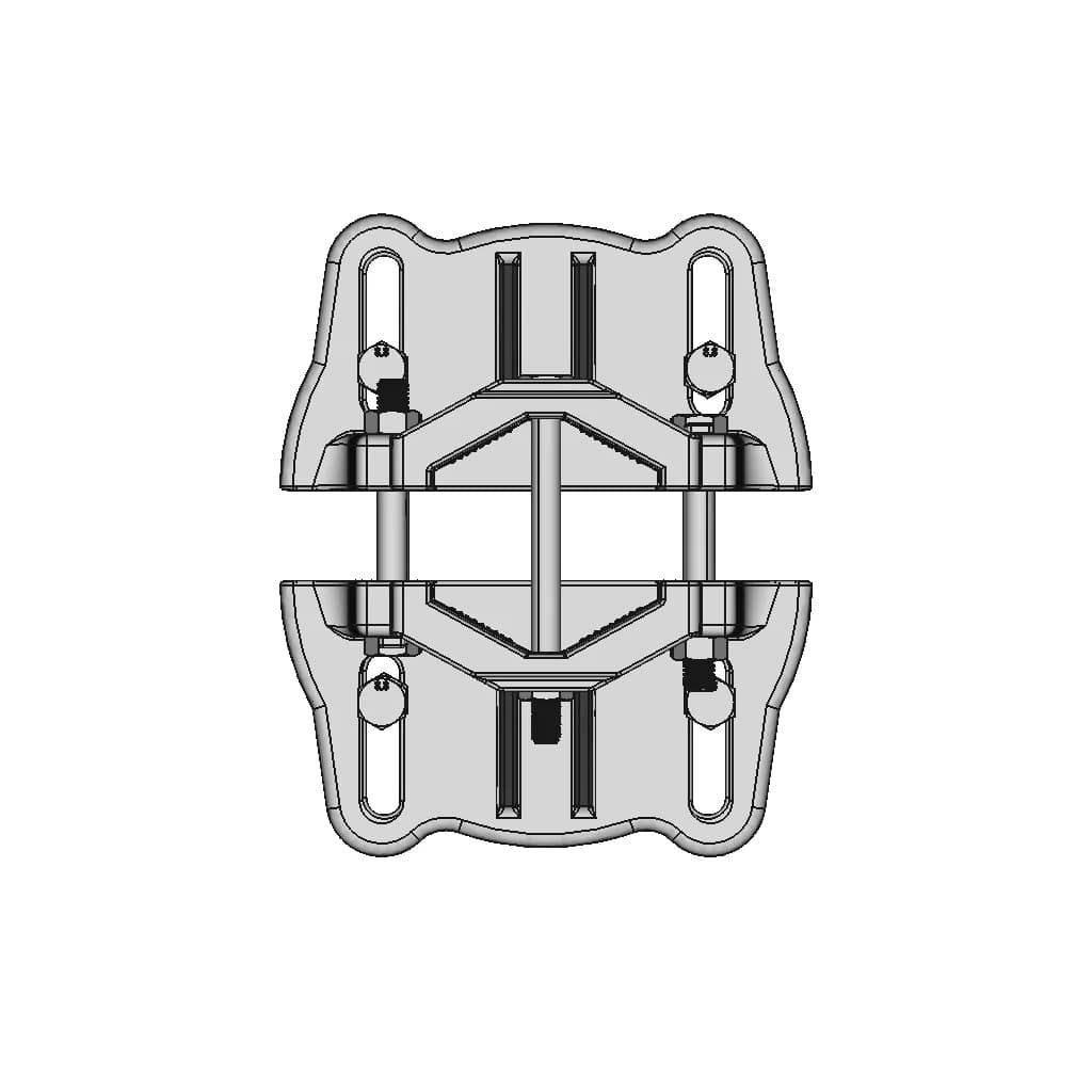 Yaesu Gc-038B Mast Clamp | High-Quality CAD Model_90_0_degree_snapshot