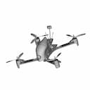 Fpv Drone (24Cm X 24Cm) | 3D Engineering Design File_60_30_degree_snapshot