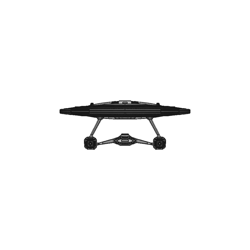 Star Trek: Lower Decks - Uss Cerritos - Downloadable CAD Representation_0_0_degree_snapshot