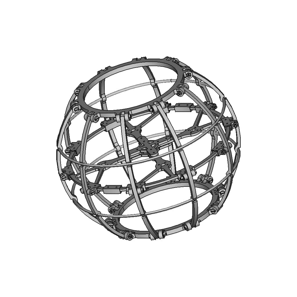 Drone Soccer | High-Quality CAD Model_60_30_degree_snapshot