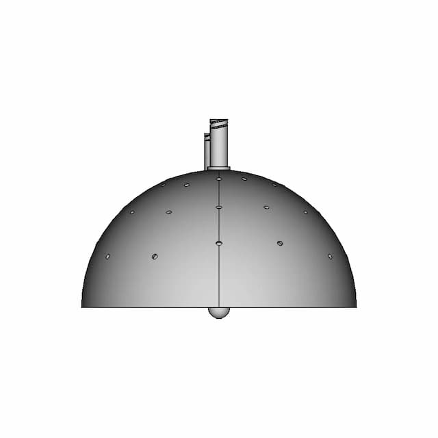 Bubble Sphere Bioreactor For Zero Gravity Fermentation | 3D Engineering Design File