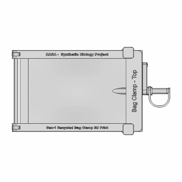 Nasa Gen-1 Reusable Recyclable Bag - Downloadable CAD Representation