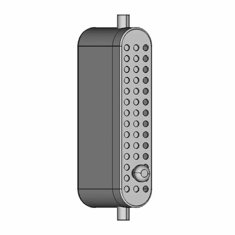 3D Printable Bioreactor For Deep Space Food Production | 3D Engineering Design File
