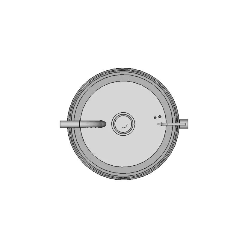 3D Printable Bioreactor For Deep Space Food Production - Downloadable CAD Representation