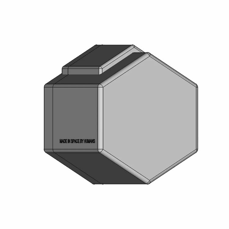 3D Printable Bioreactor For Deep Space Food Production - Sacha Taylor - Downloadable CAD Representation