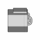 3D Printable Bioreactor For Deep Space Food Production - Sacha Taylor - Downloadable CAD Representation_0_270_degree_snapshot