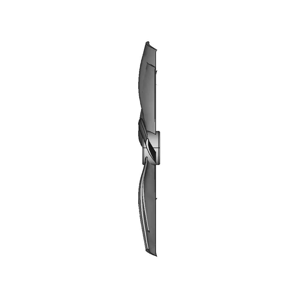 Gemfan D63X5 Propeller | 3D Engineering Design File_0_90_degree_snapshot