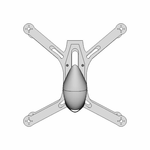 Fpv Drone Frame | High-Quality CAD Model