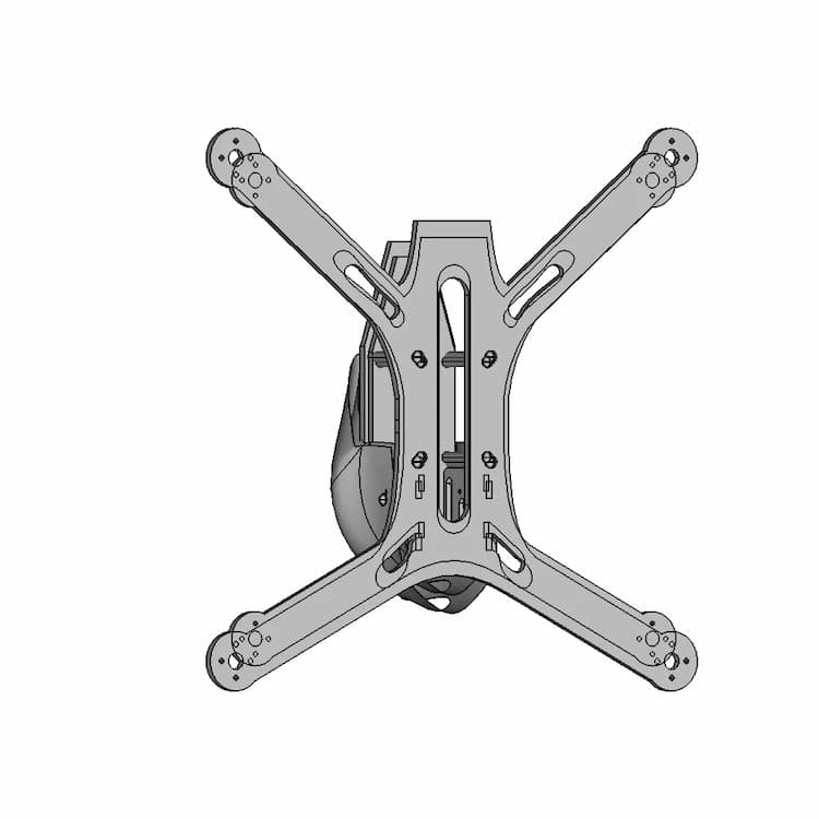 Fpv Drone Frame | High-Quality CAD Model