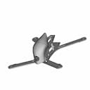 Fpv Drone Frame | High-Quality CAD Model_60_30_degree_snapshot