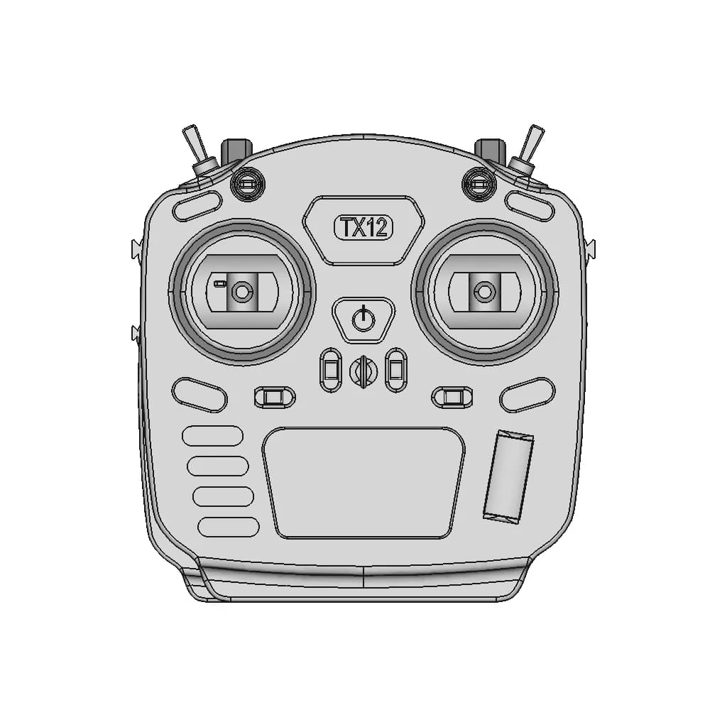 Пульт Tx12 | High-Quality CAD Model_0_0_degree_snapshot