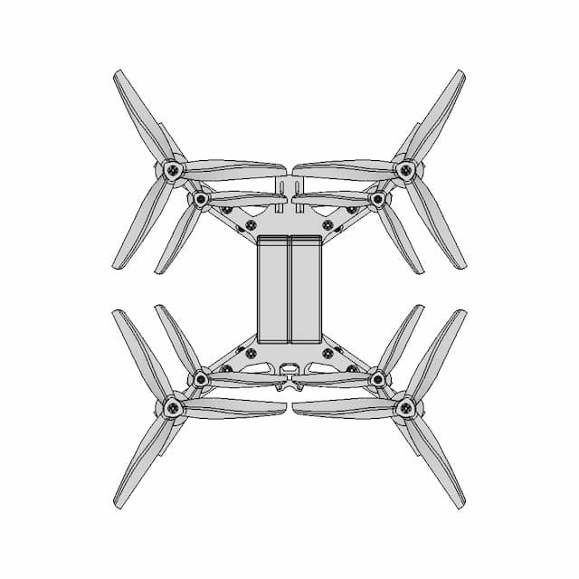 Darwinfpv Toruk13 - Downloadable CAD Representation