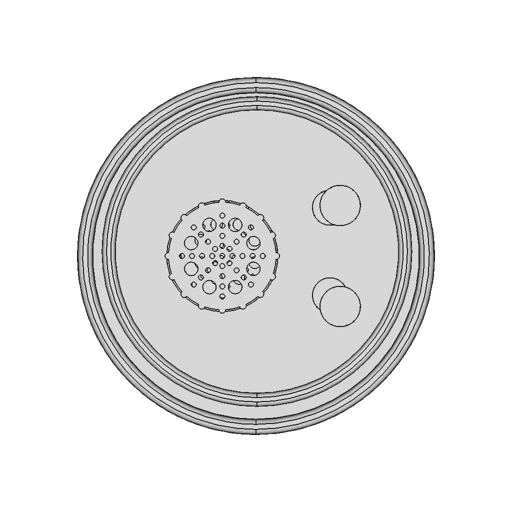 Flexible Recyclable Microbial Bioreactor - Downloadable CAD Representation_270_0_degree_snapshot