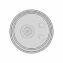 Flexible Recyclable Microbial Bioreactor - Downloadable CAD Representation_270_0_degree_snapshot