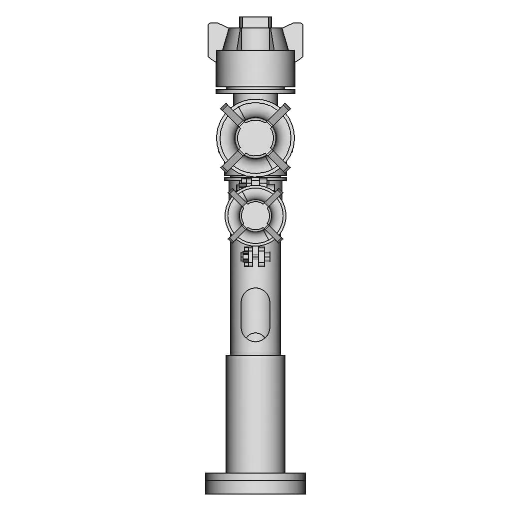 Agriculture Drone Nozzle - Downloadable CAD Representation_270_0_degree_snapshot