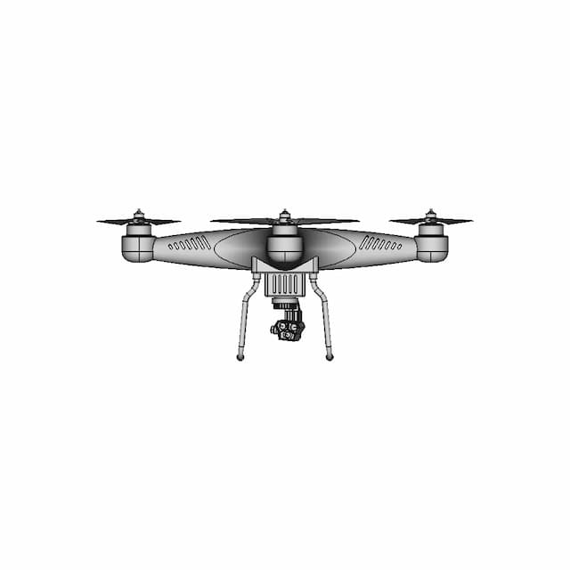 Quadcopter - Downloadable CAD Representation