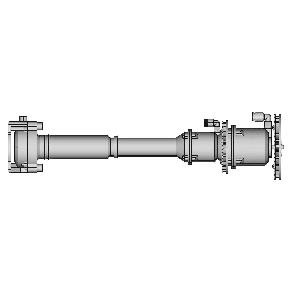 Centrifugal Nozzle Spray System For Agriculture Drone | 3D Engineering Design File_0_90_degree_snapshot