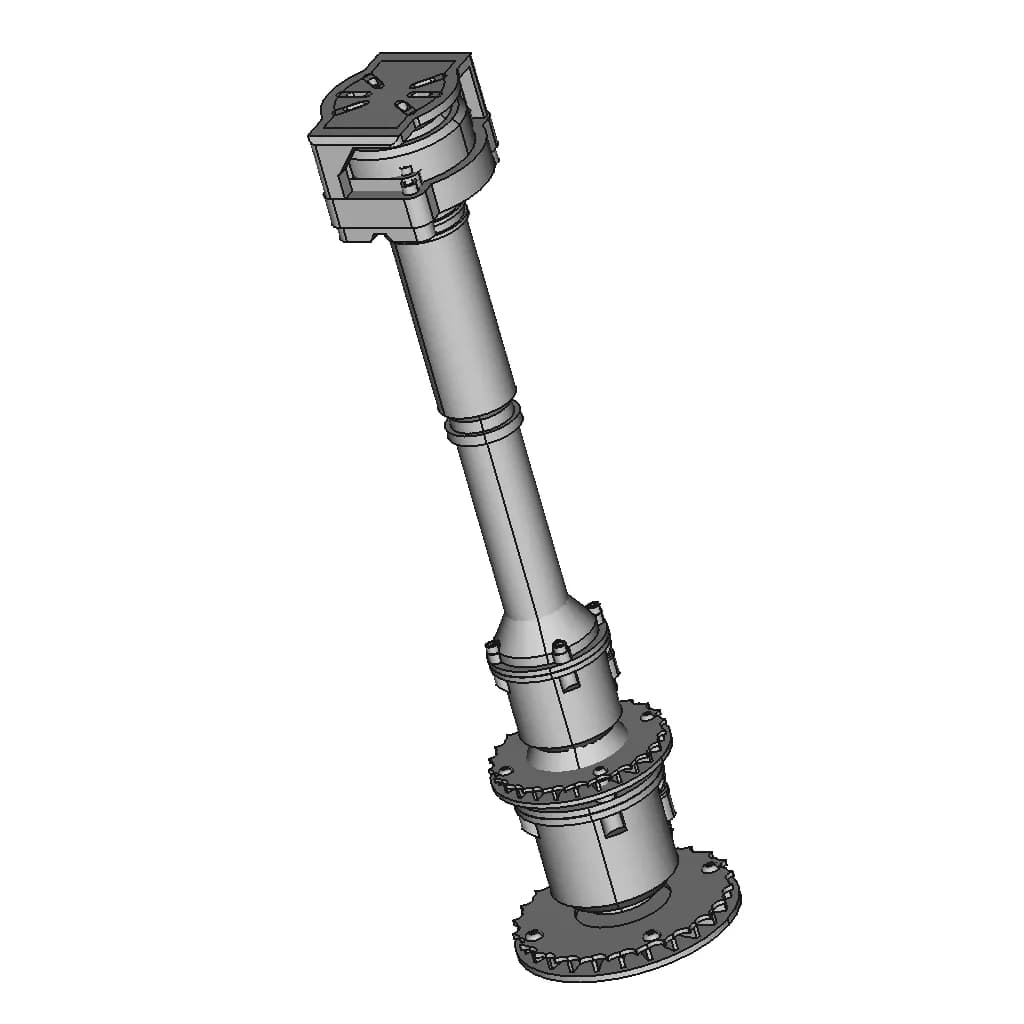 Centrifugal Nozzle Spray System For Agriculture Drone | 3D Engineering Design File_60_30_degree_snapshot