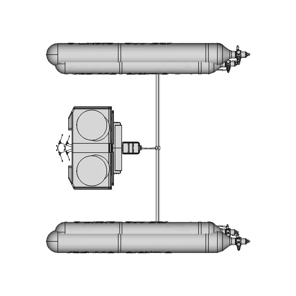 Uav Plane “H2O” ) - Downloadable CAD Representation_90_0_degree_snapshot