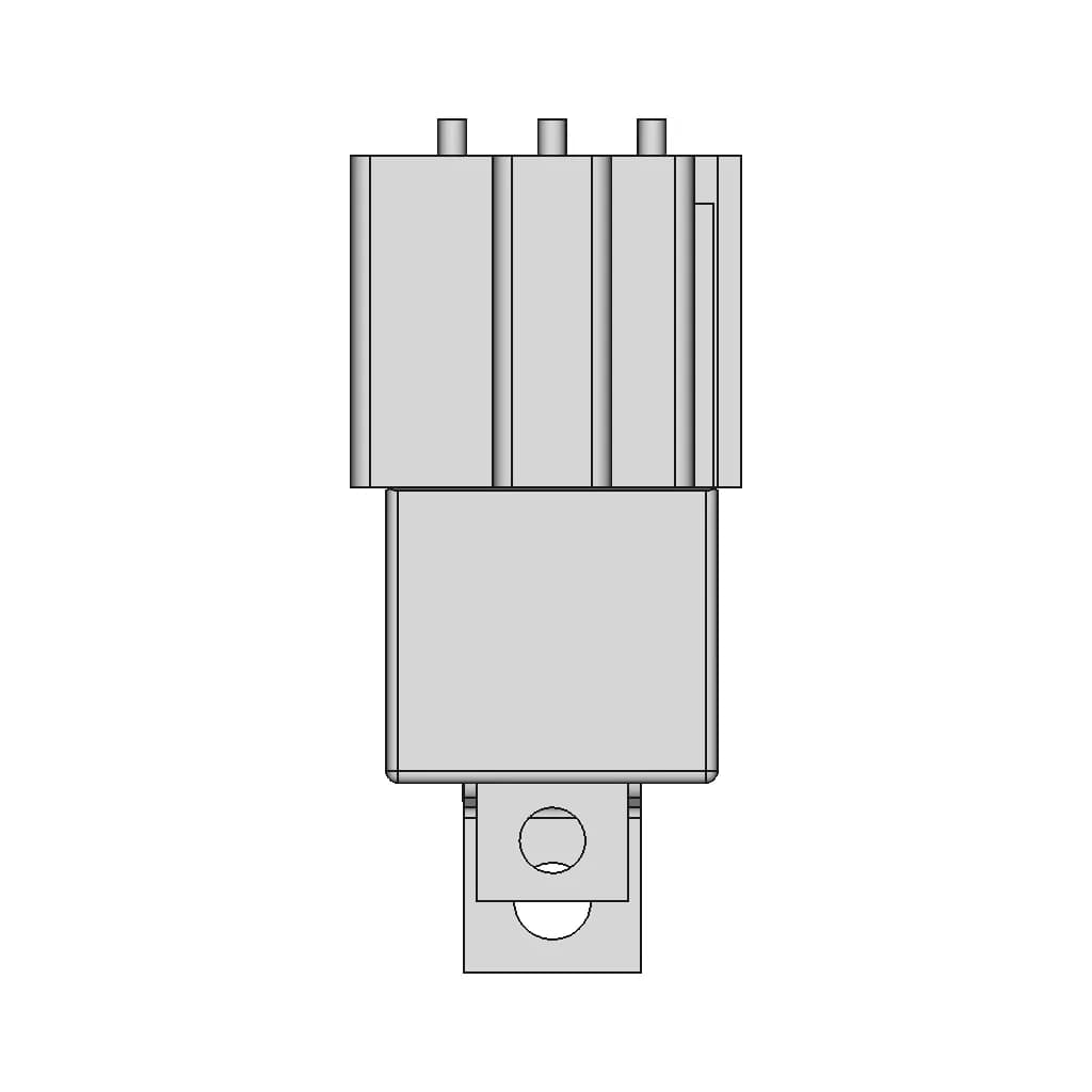 30-40 Amp Relay Assembly With Mount And Plug Automotive Style | 3D Engineering Design File_90_0_degree_snapshot
