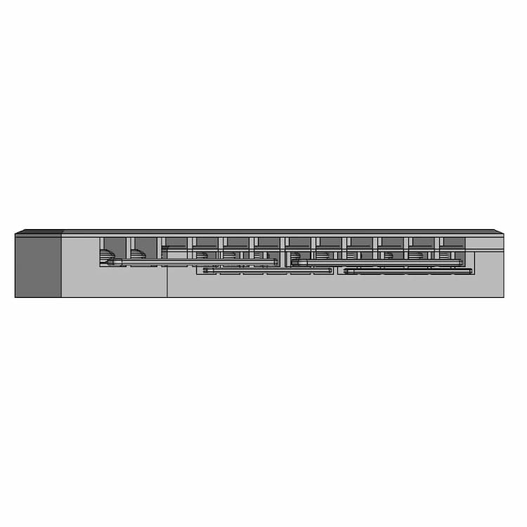 Joinfworld 35A 12P Terminal Bl | High-Quality CAD Model