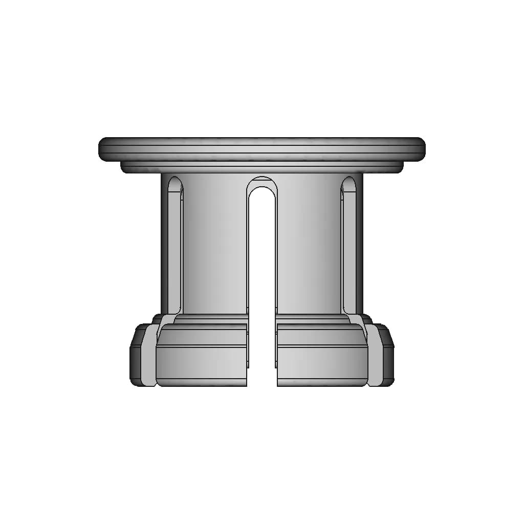 3D Printable Bioreactor For Deep Space Food Production - Downloadable CAD Representation_0_0_degree_snapshot
