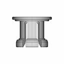 3D Printable Bioreactor For Deep Space Food Production - Downloadable CAD Representation_0_270_degree_snapshot
