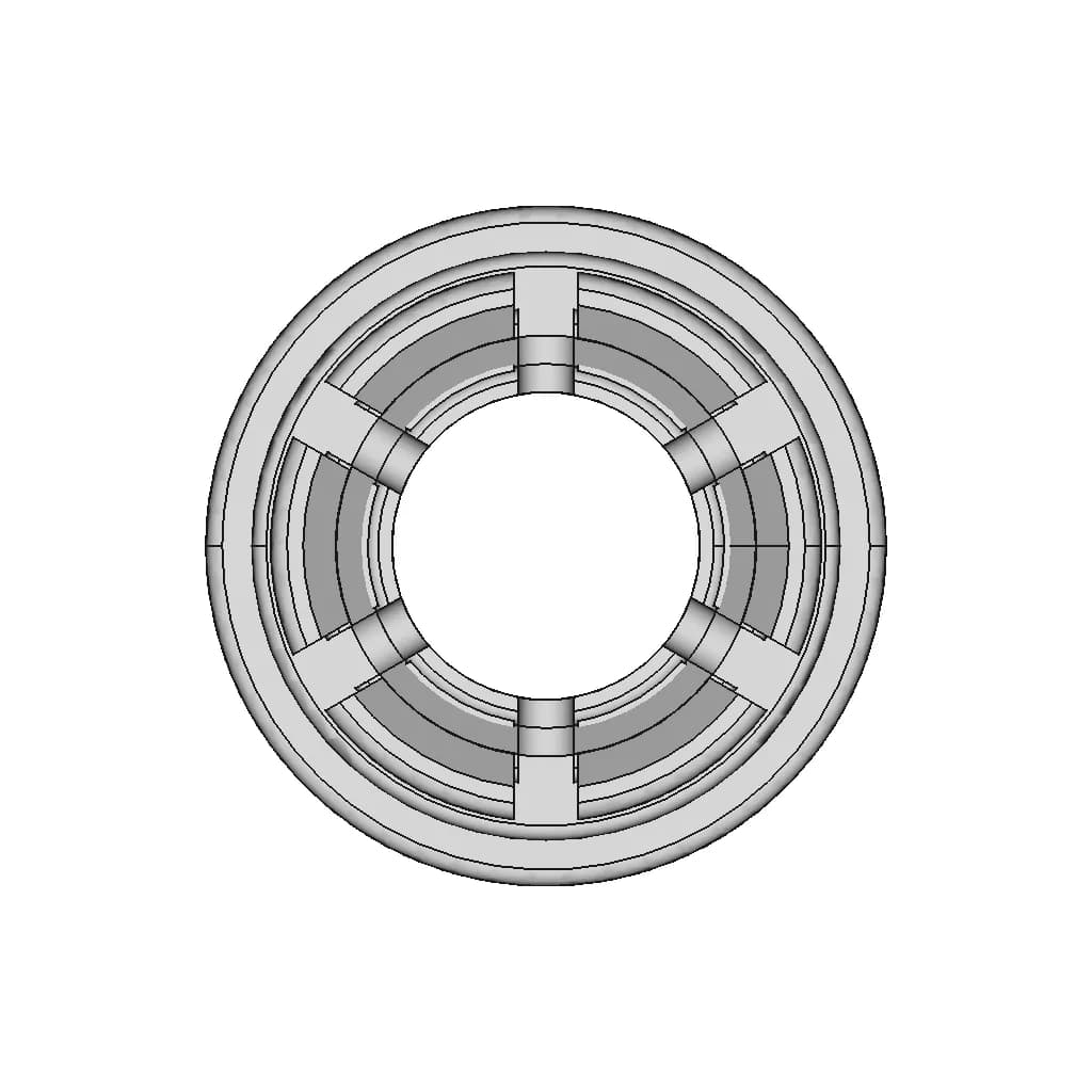 3D Printable Bioreactor For Deep Space Food Production - Downloadable CAD Representation_90_0_degree_snapshot