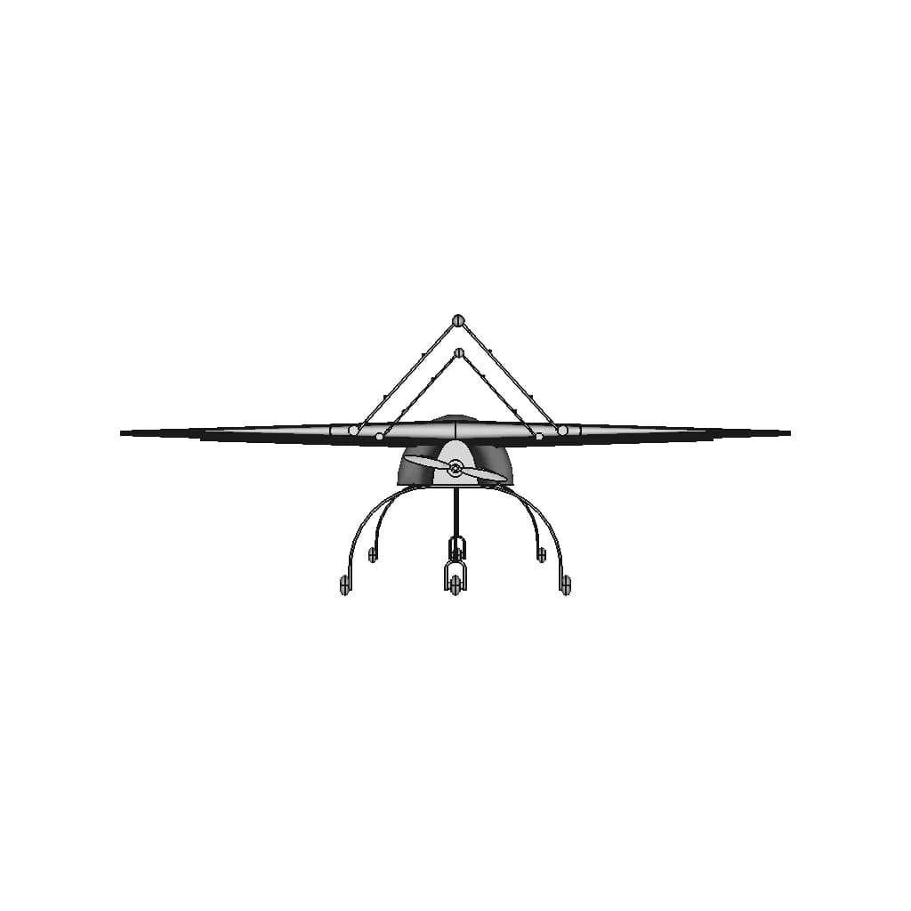 Devrim-V3 Fighting Drone - Standard Mechanical Component_0_0_degree_snapshot