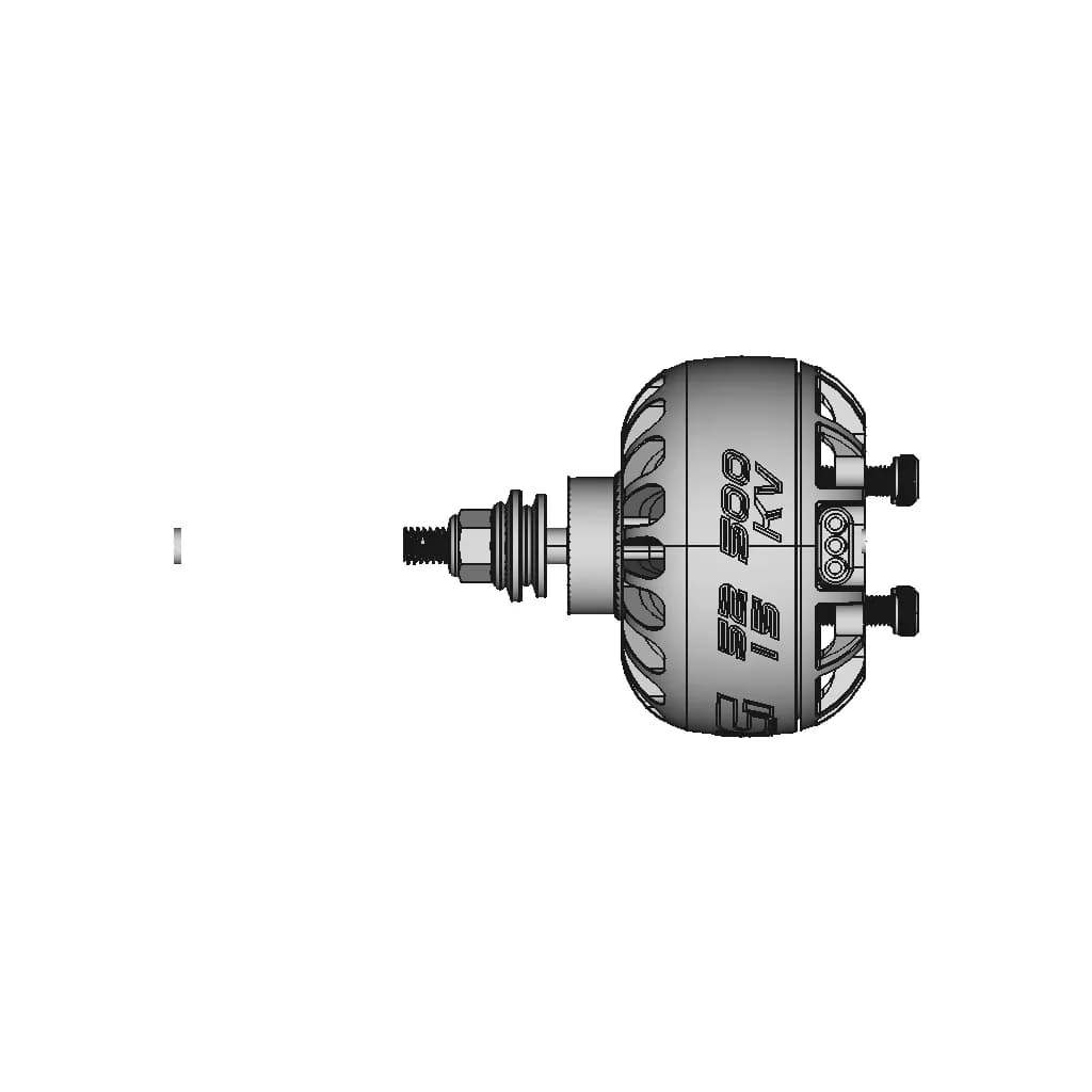 Iflight Xing 5215 500Kv X-Class Motor - Standard Mechanical Component_0_90_degree_snapshot