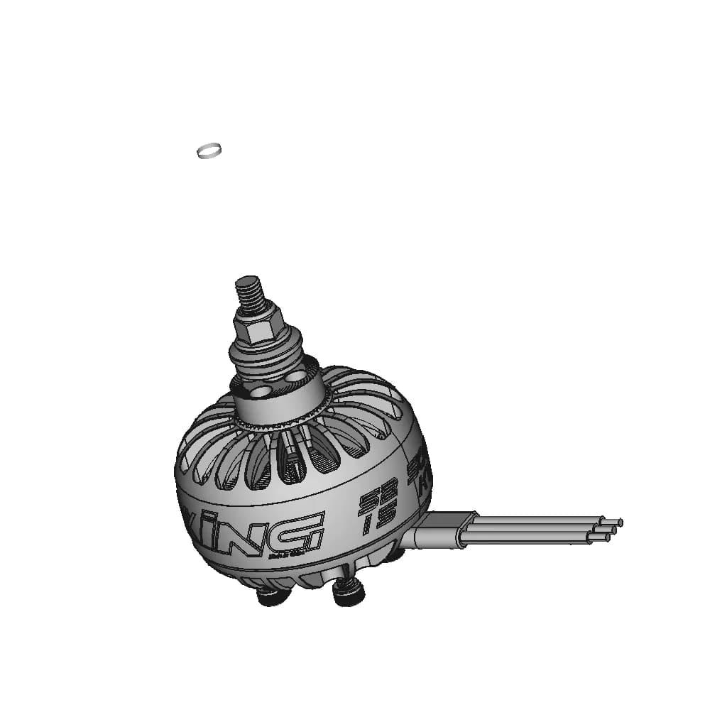 Iflight Xing 5215 500Kv X-Class Motor - Standard Mechanical Component_60_30_degree_snapshot