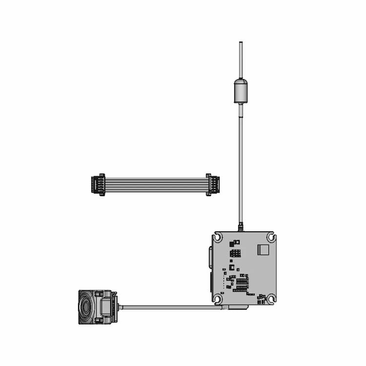 Dji O4 Air Unit Lite | High-Quality CAD Model