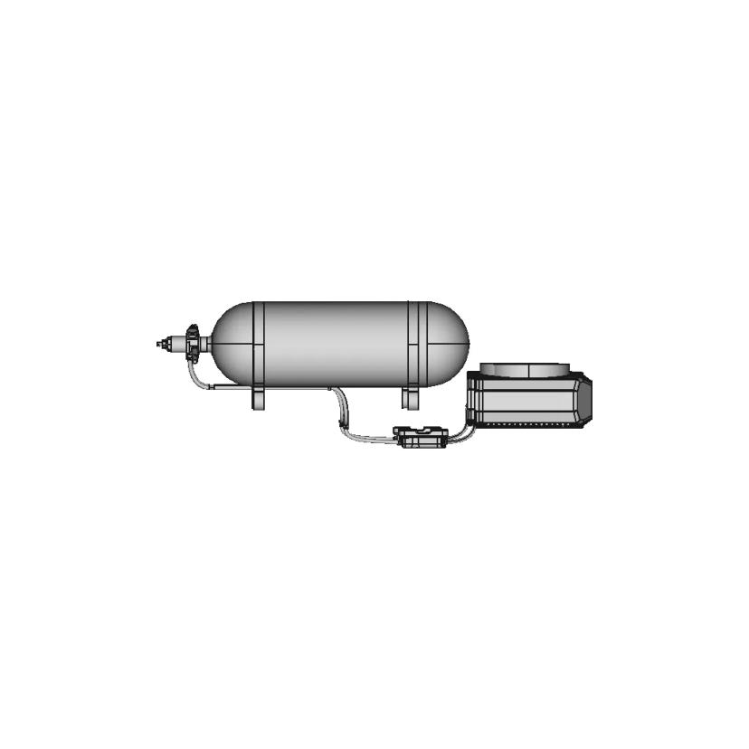 Vtol Uav With Hydrogen Power Cell - Downloadable CAD Representation