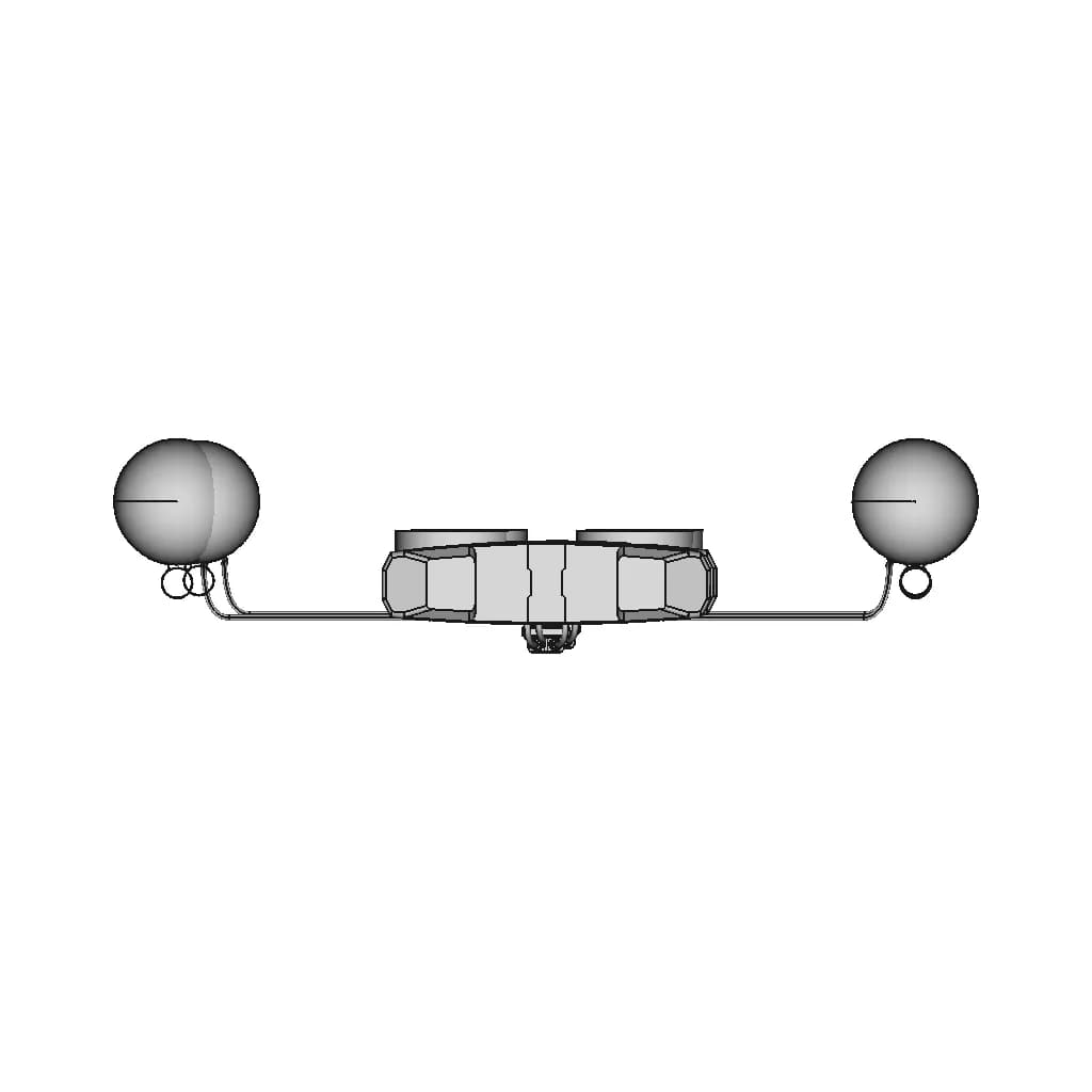 Vtol Uav With Hydrogen Power Cell - Downloadable CAD Representation_0_90_degree_snapshot