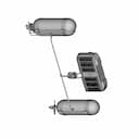 Vtol Uav With Hydrogen Power Cell - Downloadable CAD Representation_60_30_degree_snapshot