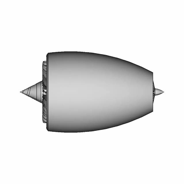 Turbofan | High-Quality CAD Model