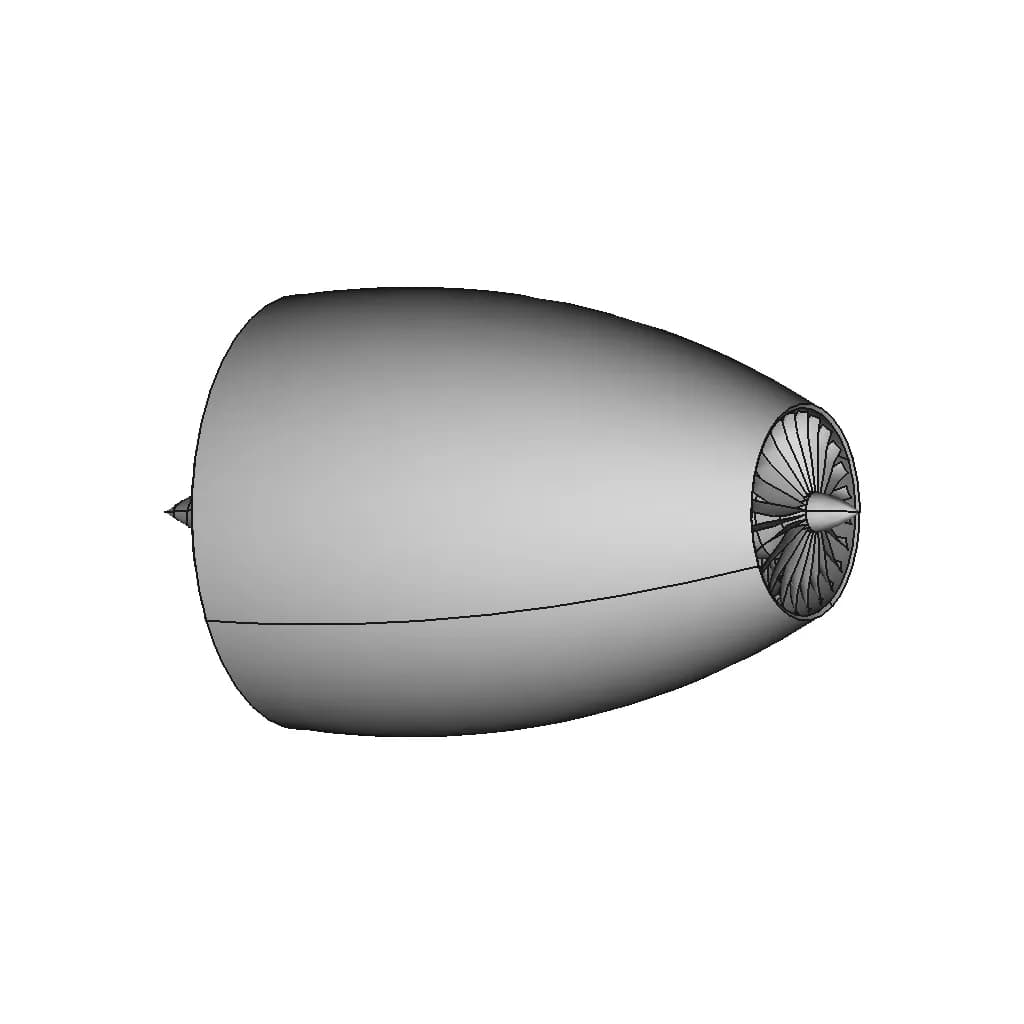 Turbofan | High-Quality CAD Model_60_30_degree_snapshot