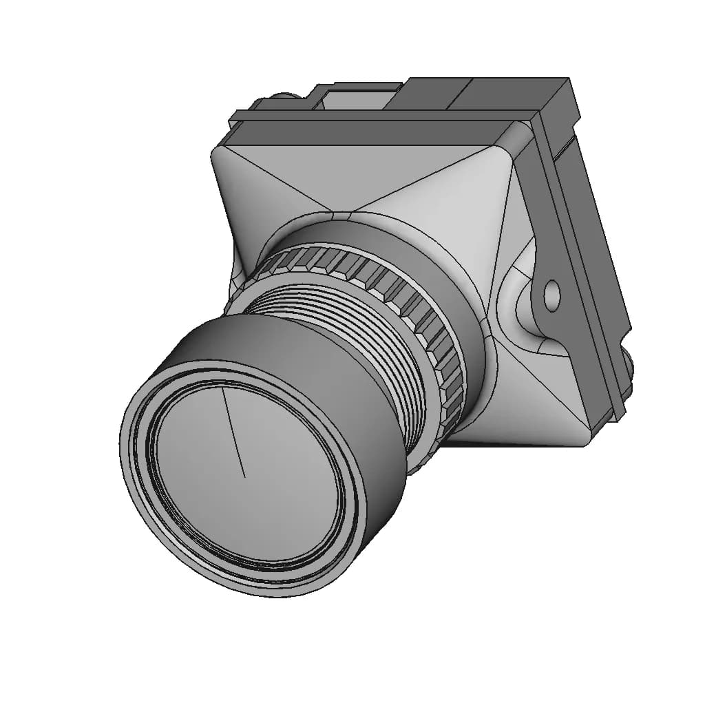 Caddx Ratel Pro | 3D Engineering Design File_60_30_degree_snapshot