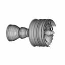 Turbo Jet Engine | 3D Engineering Design File_60_30_degree_snapshot