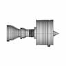 Turbo Jet Engine | 3D Engineering Design File_90_0_degree_snapshot