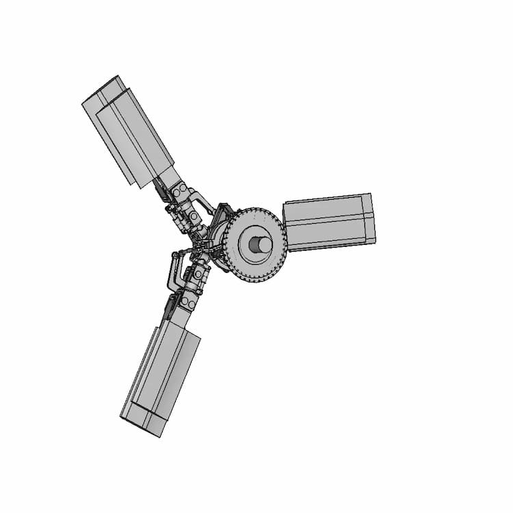 Helicopter Main Rotor Dynamics - Standard Mechanical Component