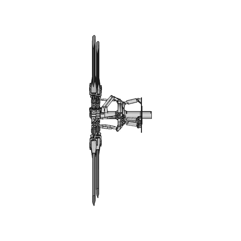 Helicopter Main Rotor Dynamics - Standard Mechanical Component_0_90_degree_snapshot