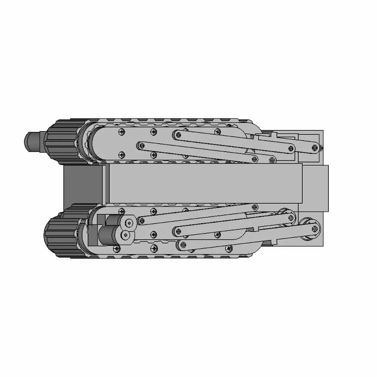 Pipe Inspection Robot - Standard Mechanical Component